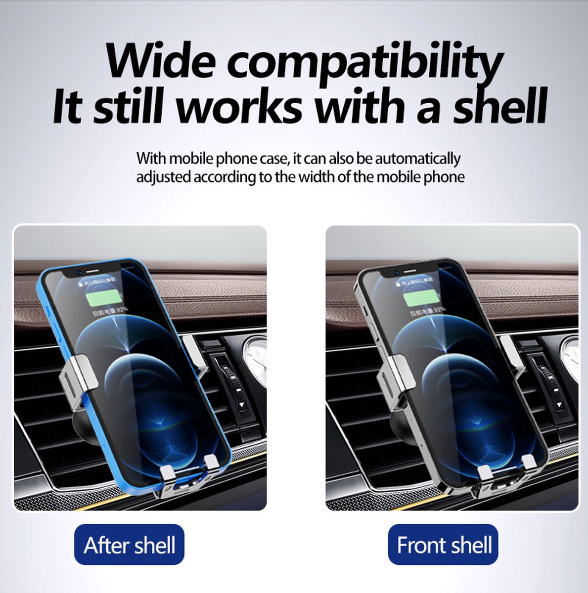 Support magnétique pour smartphone lecteur CD voiture TNB