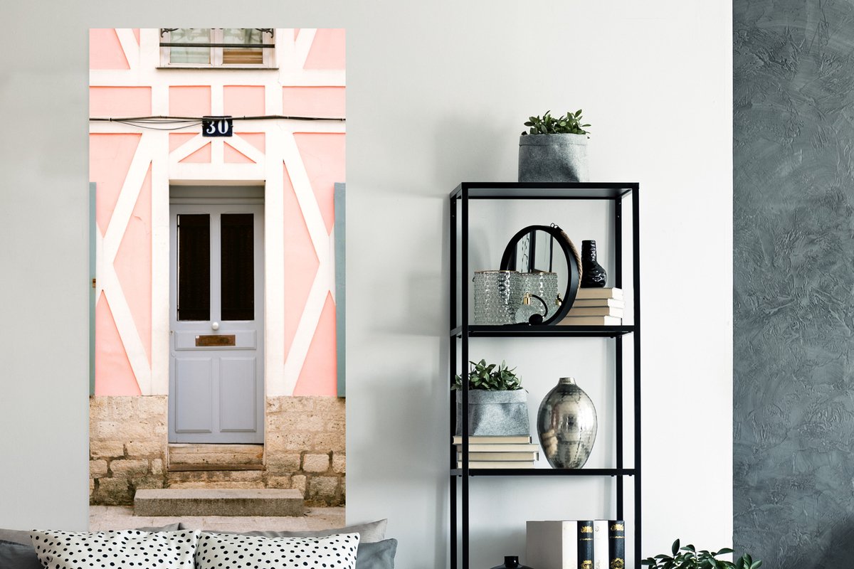 Roze - Deur - Architectuur - Huis