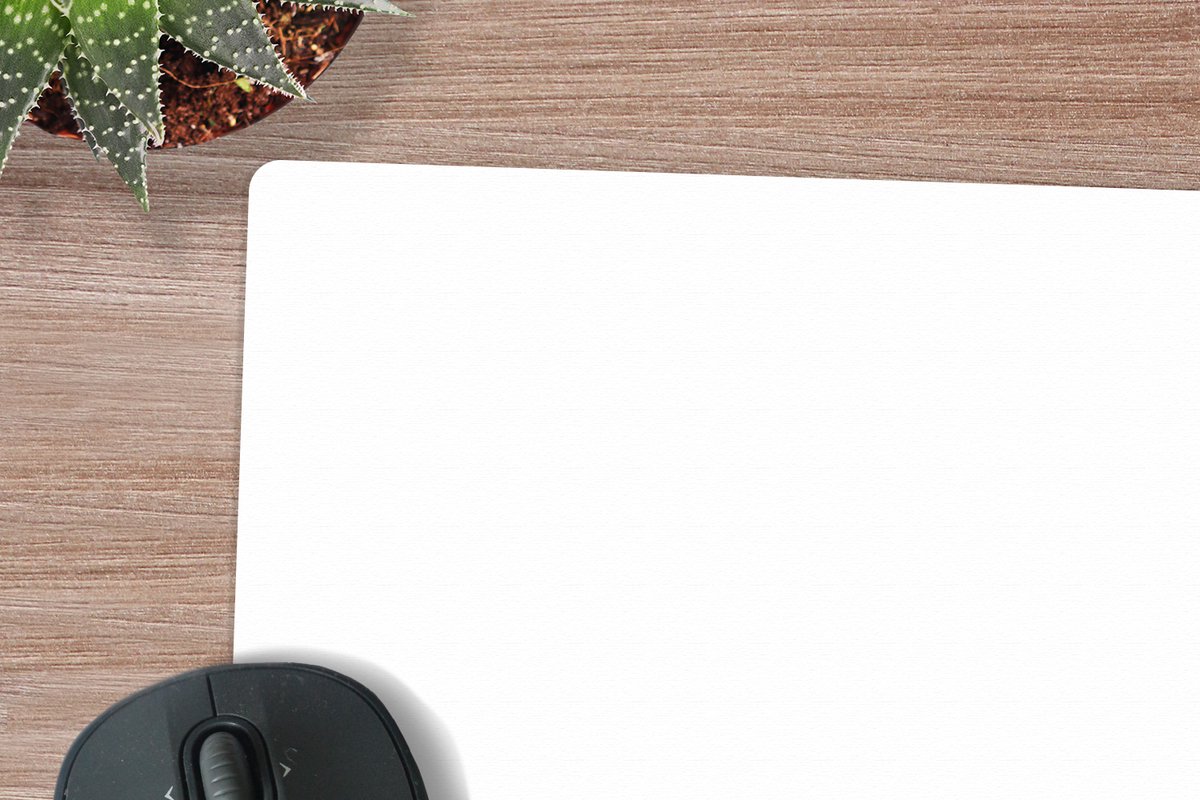 Muismat XXL 90x30 cm - Bureau onderlegger - Bureau mat Eend - Geel - Dieren - Natuur - Bureaumat - Gaming mousepad xl - Bureaulegger groot - Computer deskmat
