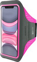 Hardloop Sportarmband geschikt voor Apple iPhone 11 - Roze - Mobiparts