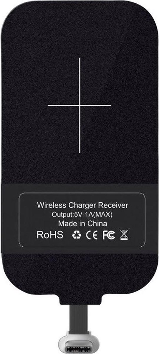 USB-C-smartphone Qi Inductie Oplaad Connector+Volume/Vibratie Connector  Zwart | bol
