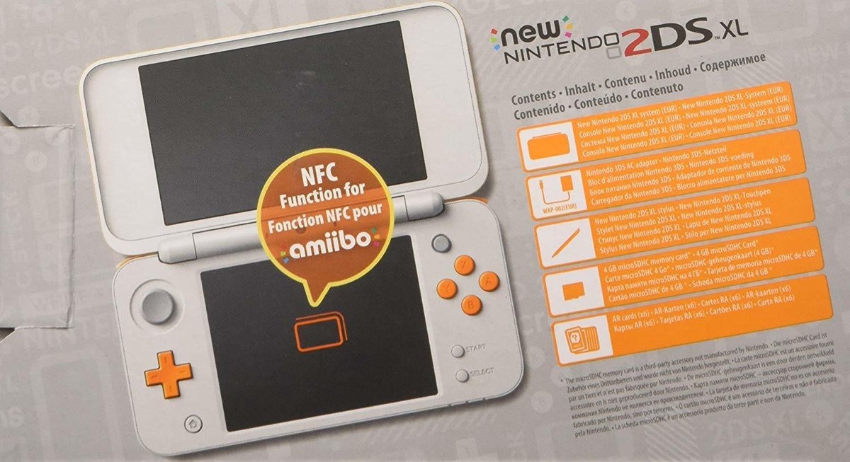 Nintendo New 2DS XL console de jeux portables 12,4 cm (4.88") Orange, Blanc  | bol.com