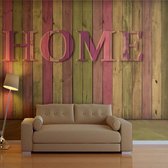 Fotobehang - Home, roze