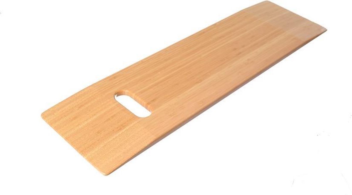 Adhome Rechte transferplank in bamboe lengte 76 cm