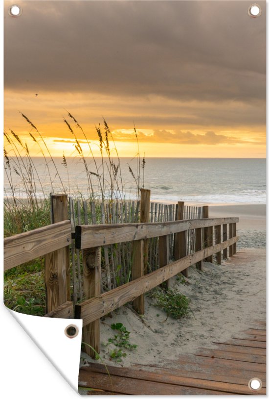 Affiche Murale Déco Plage Dune 30x40 Cm - Poster Sans Cadre Moderne, Décoration Salon, Chambre Ou Cuisine - Style Scandinave, Bohème Ou Minimaliste