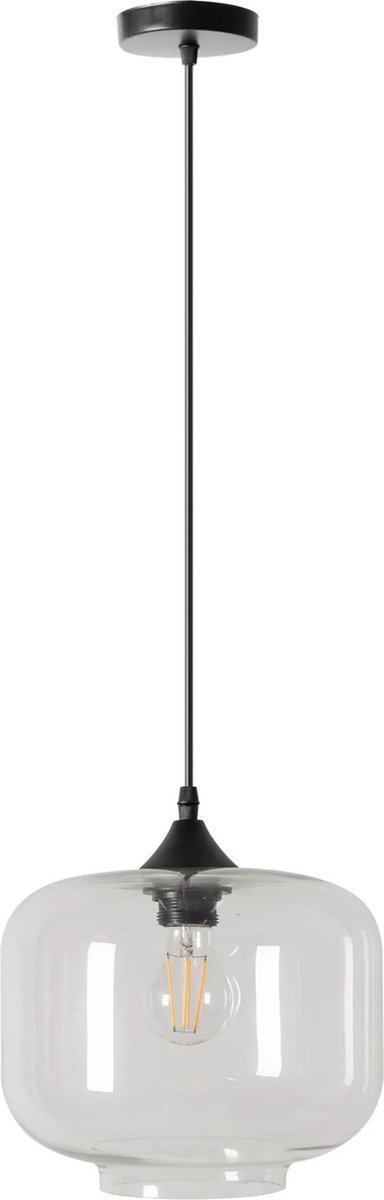 TooLight Loft Hanglamp - E27 - Ø 24.5 cm - Zwart
