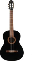 Javier Enriques CAG-85BK Black 4/4-formaat klassieke gitaar met ceder top