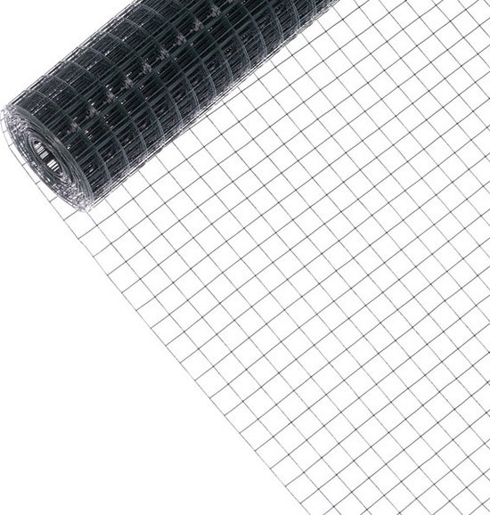 Volière maille 25x25mm 1.2mm 50cm x 10m Vert