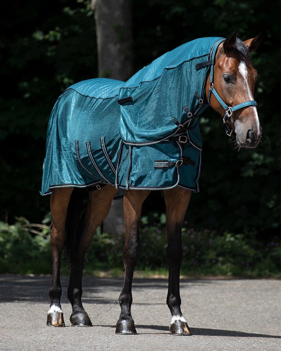 Horseware Mio Fly Rug Vliegendeken met Hals - Vliegendekens Horseware Mio Fly Rug Vliegendeken met Hals - Vliegendekens