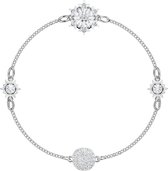 Swarovski Remix Strand Snowflake Armband  (Lengte: 18.00 cm) - Zilver