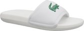 Lacoste Croco Slide 119 3 737CMA0020082 , Mannen, Wit, Slippers maat: 42 EU