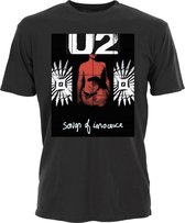 U2 - Songs Of Innocence Red Shade Heren T-shirt - 2XL - Zwart