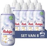 Robijn Classics Puur & Zacht Wasverzachter - 8 x 33 wasbeurten - Voordeelverpakking