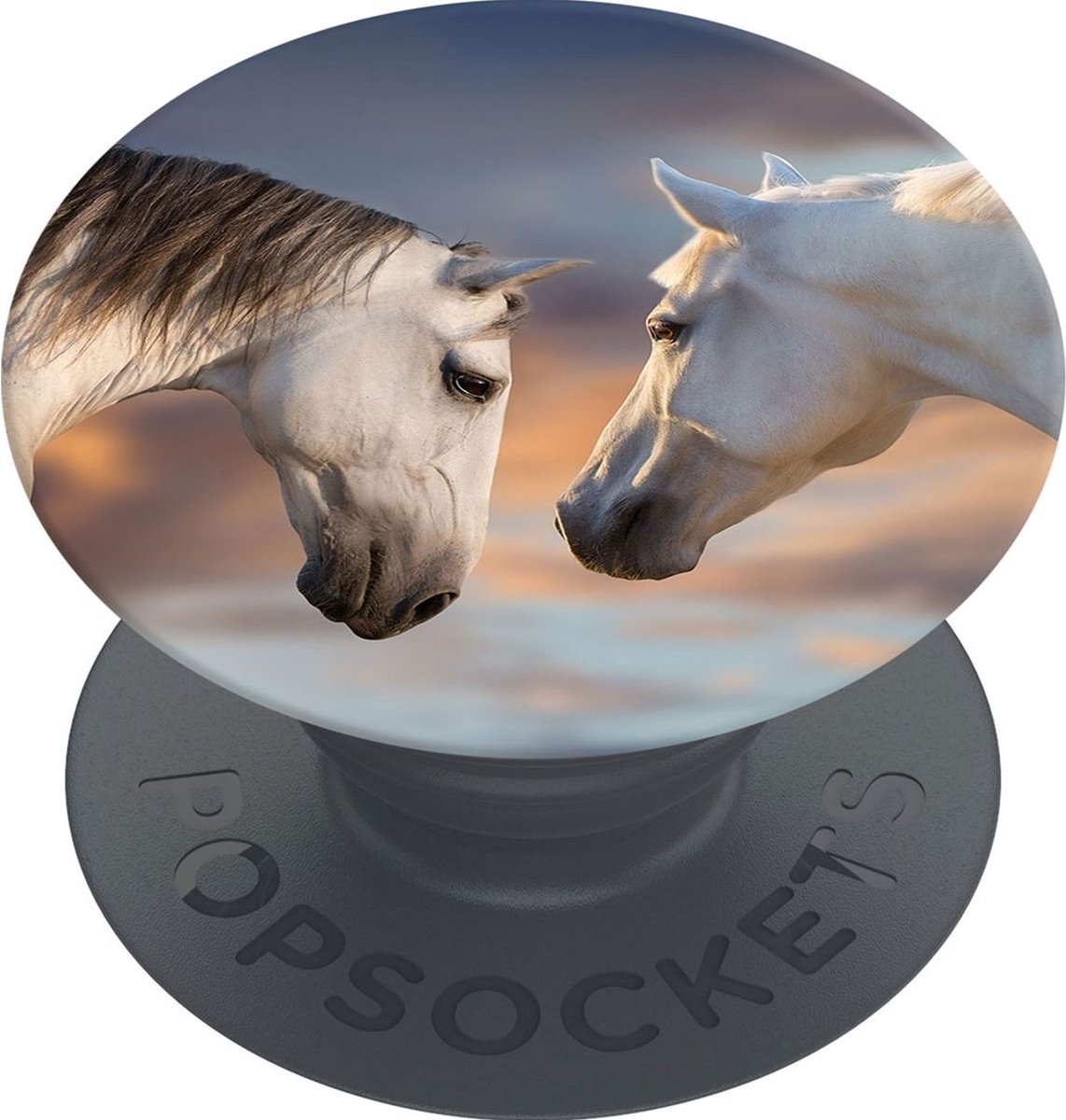 PopSockets PopGrip Basic Telefoon Grip - Sunset Horses
