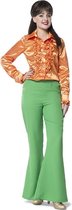 Broek Flairpijp Uni Groen