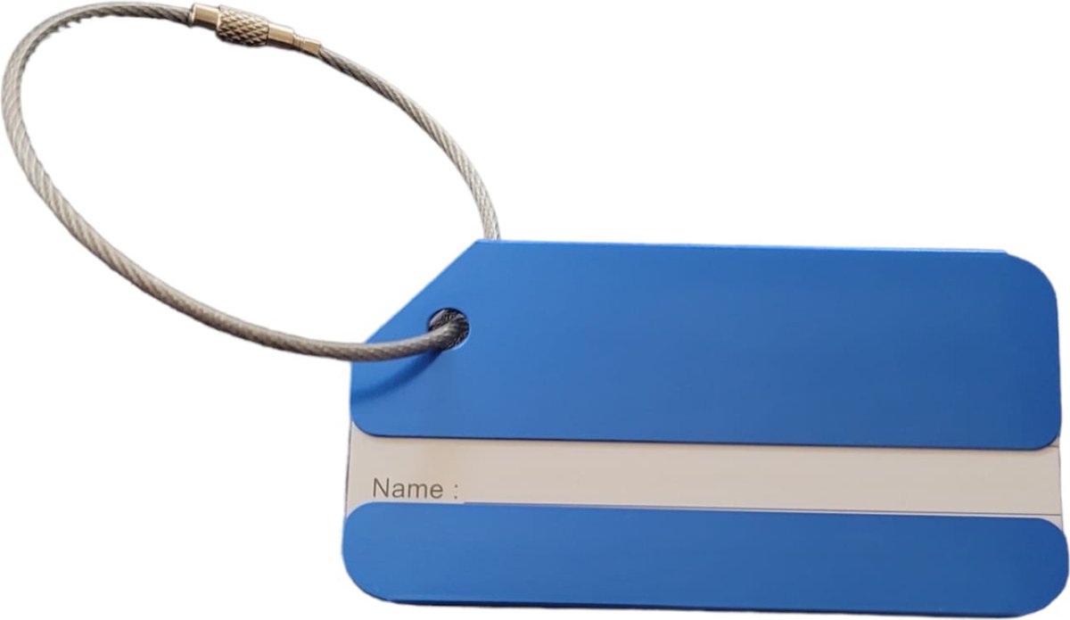 Bol.com Bagage label - Kofferlabel - Reizen met het vliegtuig / bagagelabels voor koffers handig voor reizen met het vliegtuig -... aanbieding