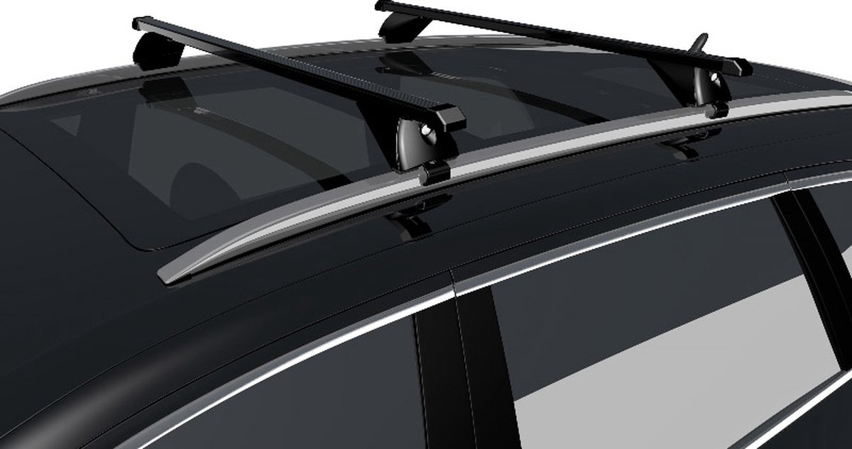 Dakdragers geschikt voor Chevrolet Trax 2013 t/m 2016 voor gesloten dakrail - Staal
