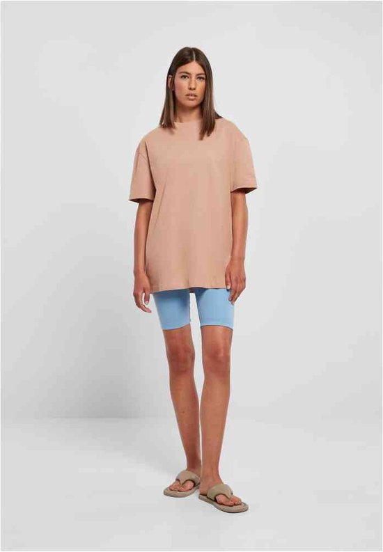 Urban Classics - Oversized Boyfriend Dames T-shirt - L - Roze