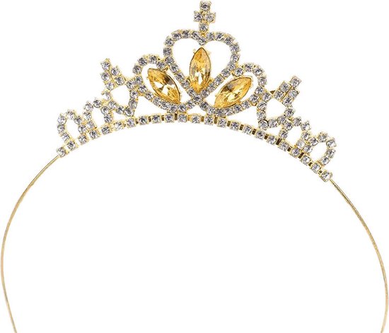 Tiara Prinses - Goudkleurig - vanaf 4 jaar