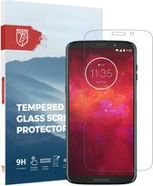 Rosso 9H Tempered Glass Screen Protector Geschikt voor Motorola Moto Z3 Play | Glasplaatje | Beschermlaag | Beschermglas | 9H Hardheid