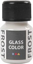 Glass Color Frost, wit, 30 ml/ 1 fles