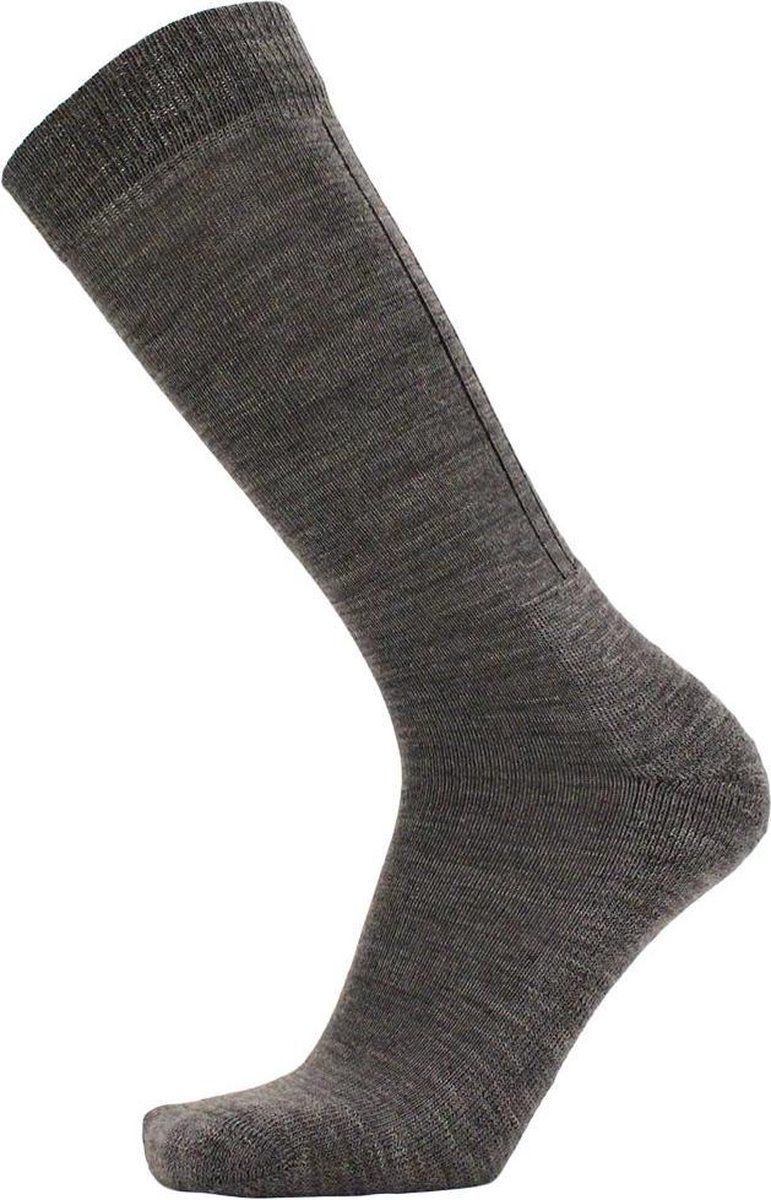 UphillSport 2-Pack Merino Outdoorkniekousen Thermisch Badstof Voetbed Heren Dames – 35-38 8504 Grijs