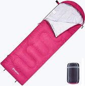 Sac de Couchage / Sac de Couchage Premium Adultes et Kids - Chaud 3- 4 Seasons, Sac de Couchage Léger Imperméable pour Hommes, Femmes, Camping, Festivals &