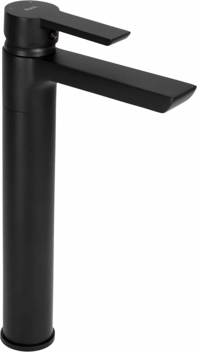 REA Argus Wastafelkraan/ Mengkraan - Opbouw - Hoog Model - Mat Zwart