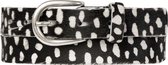 Cowboysbag - Cowboysbelt Belt 259136 - Size 90 - Zwart wit