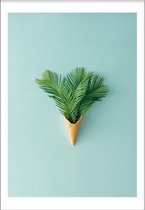 Palmtreecone (21x29,7cm) - Wallified - Abstract - Poster - Print - Wall-Art - Woondecoratie - Kunst - Posters