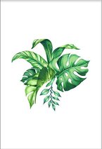 Tropical Leaves (70x100cm) - Wallified - Tropisch - Poster - Print - Wall-Art - Woondecoratie - Kunst - Posters