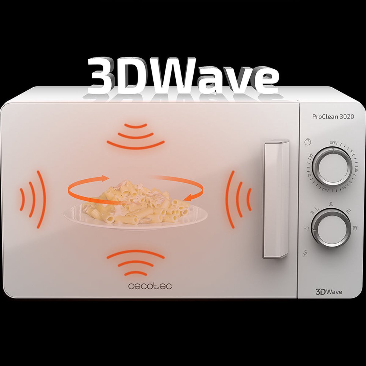 Micro-ondes Cecotec ProClean 3010 20 L 700W Blanc
