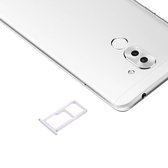 Huawei Honor 6X / GR5 SIM-kaartvak 2017 en SIM / Micro SD-kaartlade (zilver)