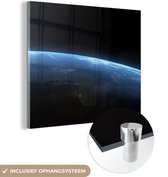 Peinture sur Verre - Terre - Espace - Planètes - 50x50 cm - Peintures sur Verre Peintures - Photo sur Glas