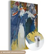 MuchoWow® Glasschilderij 60x80 cm - Schilderij acrylglas - Impression 3 - Kandinsky - Foto op glas - Schilderijen