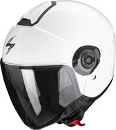 Scorpion Exo-City Ii Solid White S - Maat S - Helm