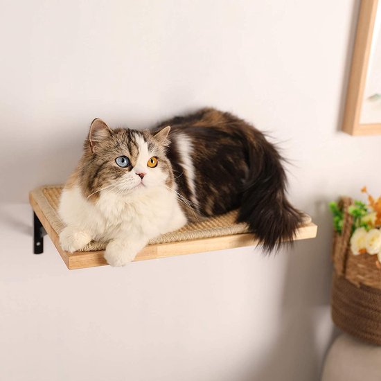 MEWOOFUN Kattenboom aan de deur gemonteerde