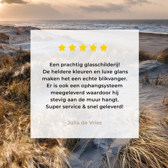 MuchoWow® Peinture sur verre 120x80 cm - Peinture sur verre acrylique - Plage - Mer - Scheveningen - Nederland - Photo sur verre - Peintures