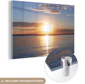 Peintures sur verre - Mer - Soleil - Couleurs - 150x100 cm - Peintures Plexiglas
