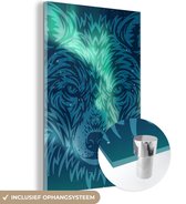Peinture sur Verre - Aurora - Loup - Animal - 80x120 cm - Peintures sur Verre Peintures - Photo sur Glas