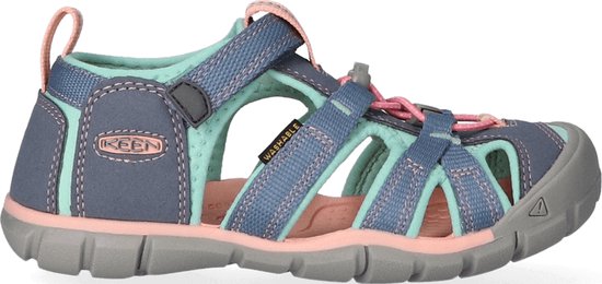 Keen Seacamp II Older Kids Sandalen Flint Stone/Ocean Wave