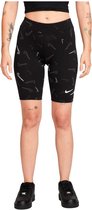 Nike Sportswear Aop Print Legging Dames - Black / White - S