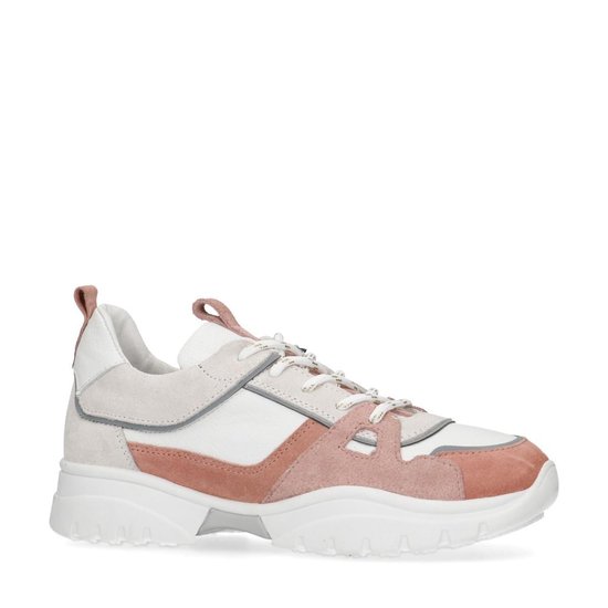 Manfield x Annic - Dames - Dad sneakers roze - Maat 42 | bol.com