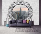 Empire State Building Mirror Photo Wallcovering