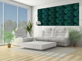 Floral Abstract Art Photo Wallcovering