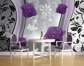 Flowers Floral Pattern Photo Wallcovering