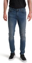 Purewhite - Stan 402 - Heren Slim Fit   Jeans  - Blauw - Maat 30