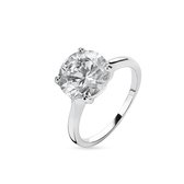 Twice As Nice Ring in zilver, solitaire  60