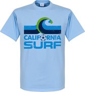 California Surf T-Shirt - Lichtblauw - S