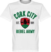Cork City Established T-Shirt - Wit  - XS